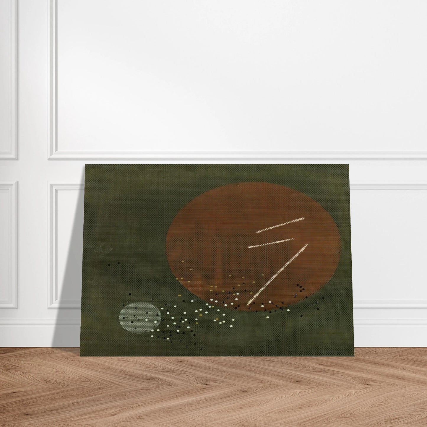 Space Modulator L3 - Laszlo Moholy-Nagy Brushed Aluminum Print - 70x100 cm / 28x40 inches | Laszlo Moholy-Nagy Aluminum Print | Laszlo Moholy-Nagy Prints