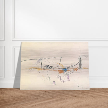 Jumping Jack - 1978 - Gene Davis Brushed Aluminum Print - 70x100 cm / 28x40 inches | Gene Davis Aluminum Print | Gene Davis Prints