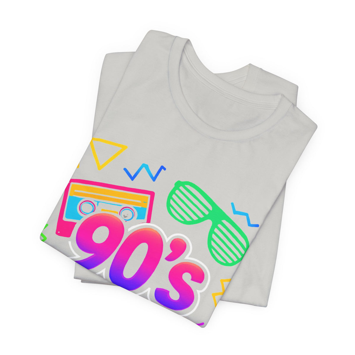 Musica old school anni '90 - vibrazioni arcade Classico anni '90 Vintage. Anni '90 Retro Mi piacciono gli anni Novanta Maglietta