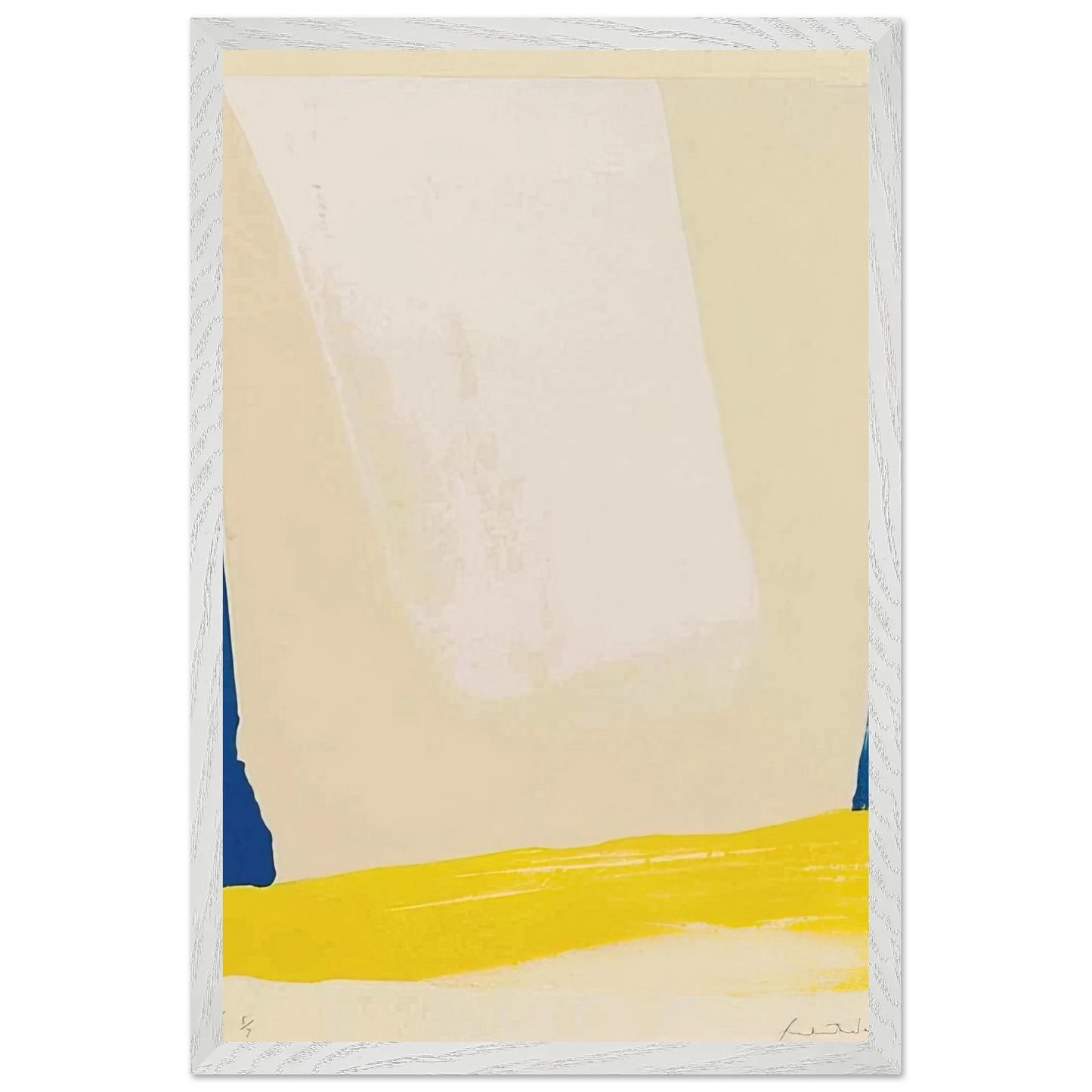 Helen Frankenthaler - White Portal - 1967 Wall art - 70x100 cm / 28x40 inches - Fine Art Poster - -