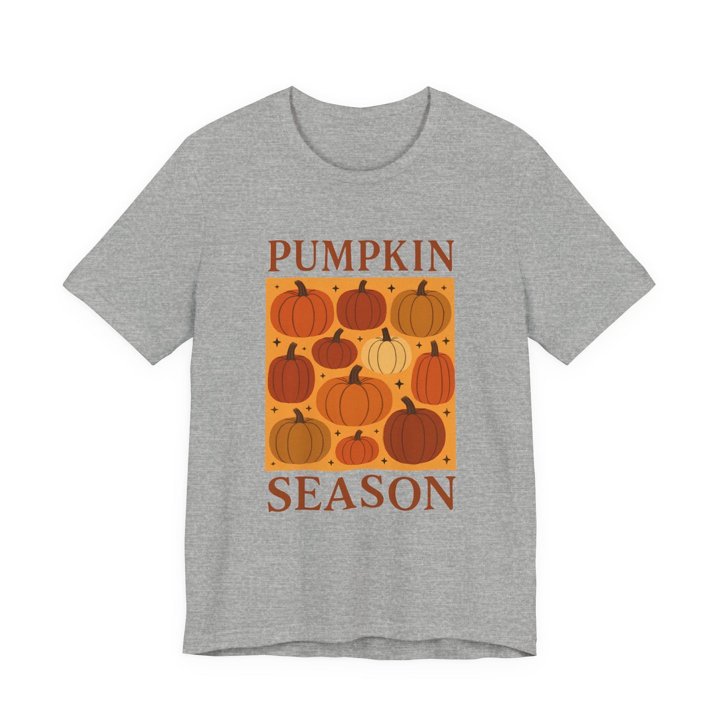 Maglietta Stagionale Zucca per Donne Boho Zucca