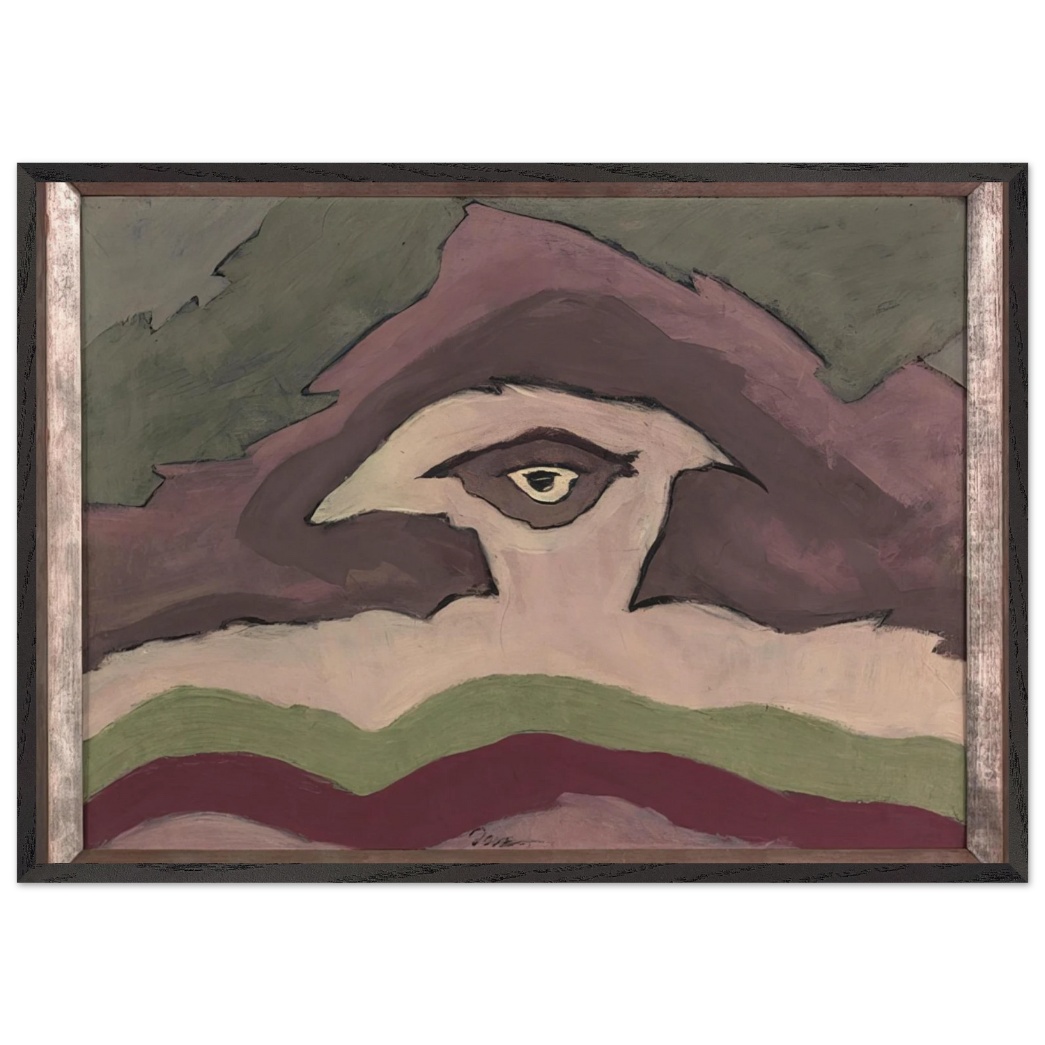 Storm Clouds - 1935 - Arthur Dove Framed Art Print – Black Wooden Frame - Default Title - -Framed Art Print