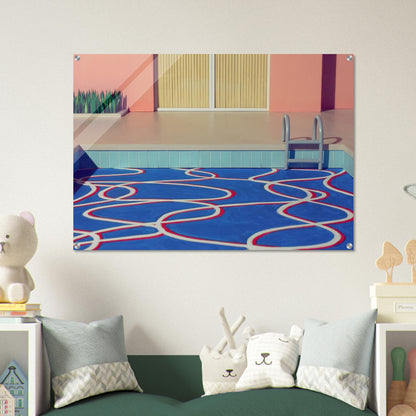 David Hockney - David Hockney Acrylic Print - 70x100 cm / 28x40″ inches | David Hockney Art | Artwork by David Hockney