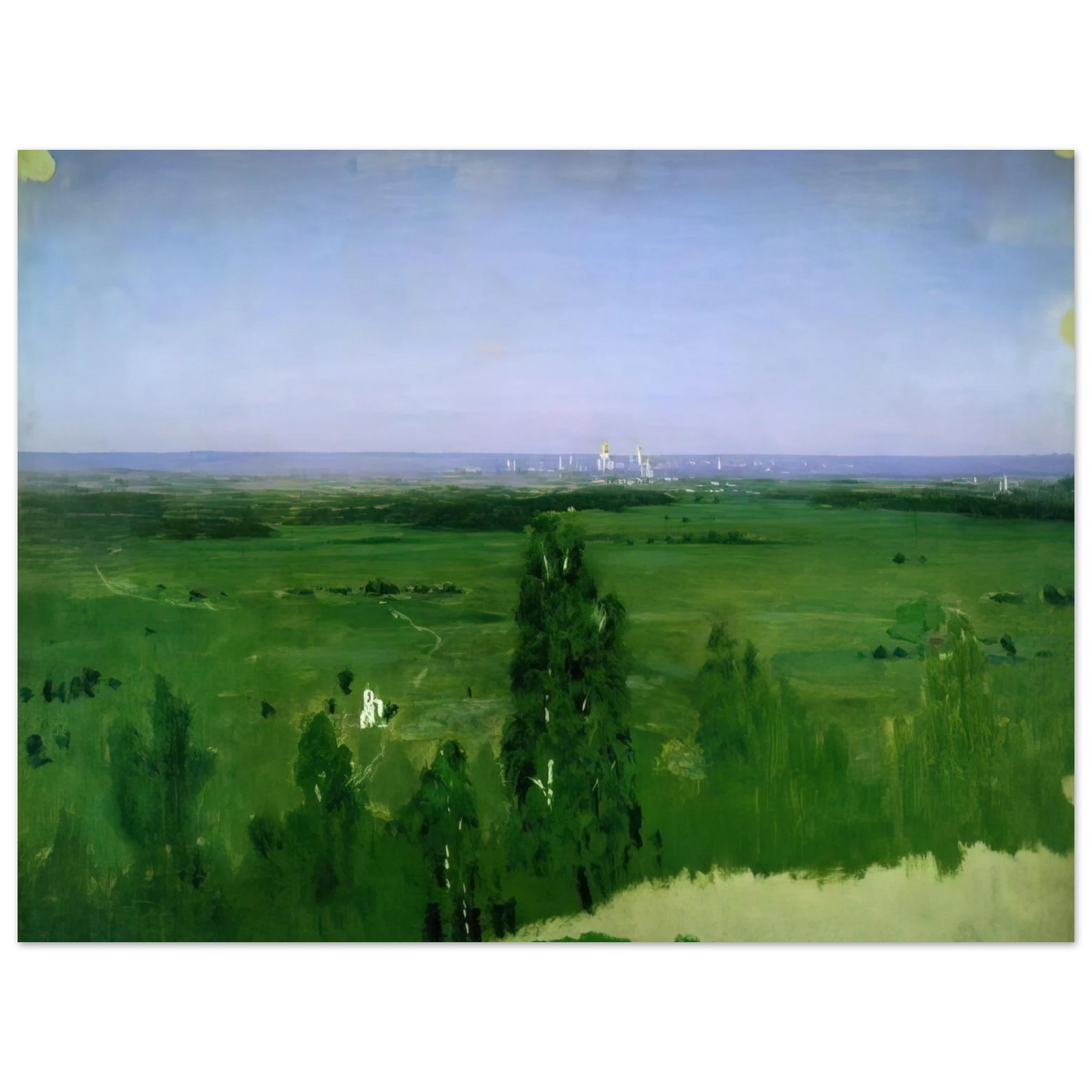 Arkhyp Kuindzhi - View on Moscow from Sparrow Hills Fine Art Poster - Default Title