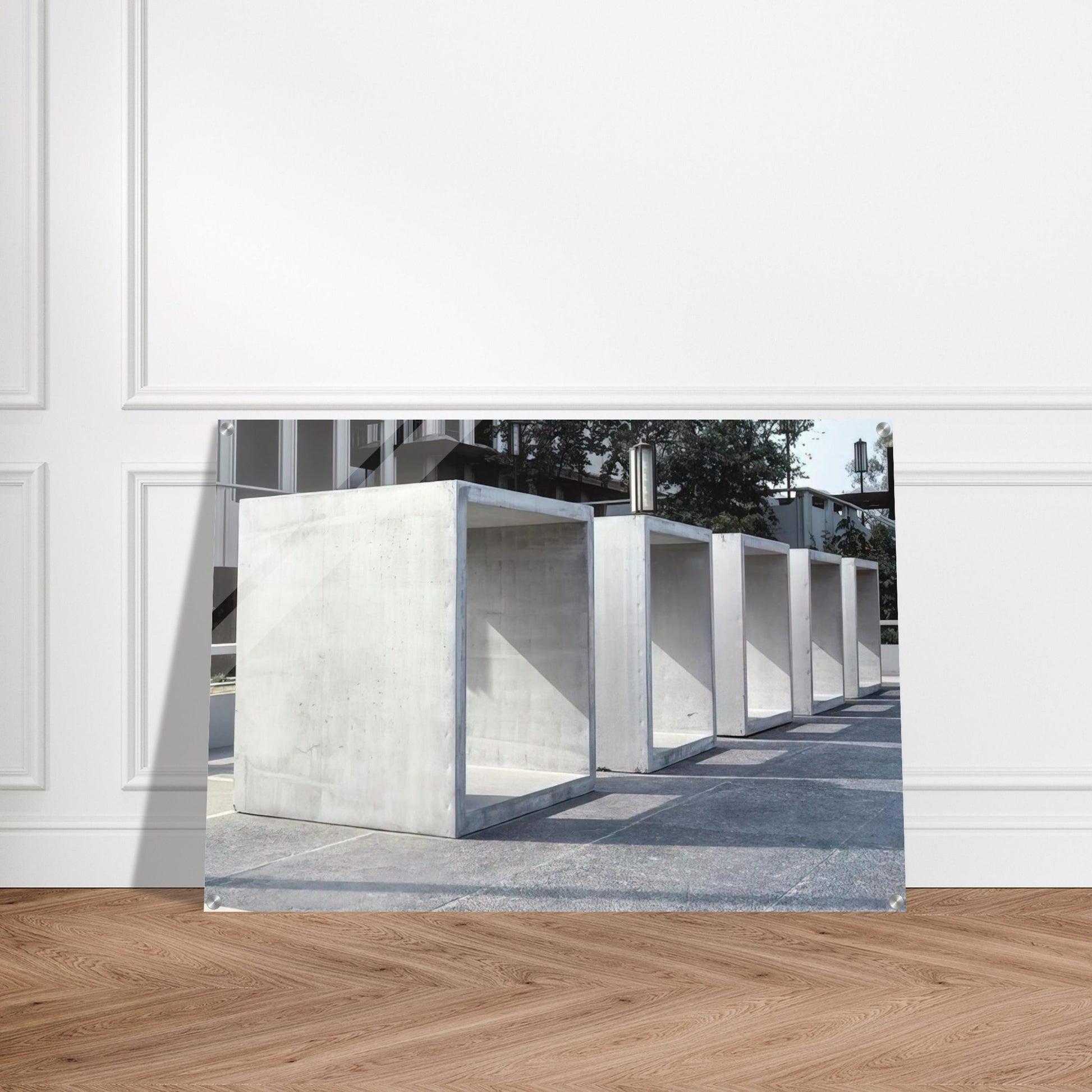 Untitled for Leo Castelli - 1977 - Donald Judd Acrylic Print - 70x100 cm / 28x40″ inches | Donald Judd Wall Art | Donald Judd Prints