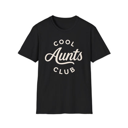 Cool Aunts Club Maglietta, Maglietta Regalo Idee Zia Divertente, Graphic Tee Zia Migliore di Sempre, Carina Maglietta Matching Famiglia Sassy Zia