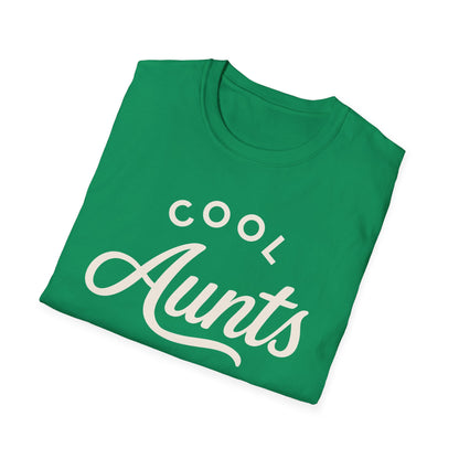 Cool Aunts Club Maglietta, Maglietta Regalo Idee Zia Divertente, Graphic Tee Zia Migliore di Sempre, Carina Maglietta Matching Famiglia Sassy Zia