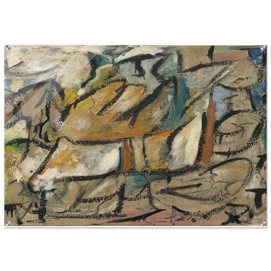 August Weather, 1951- - Helen Frankenthaler Acrylic Print - 70x100 cm / 28x40″ inches