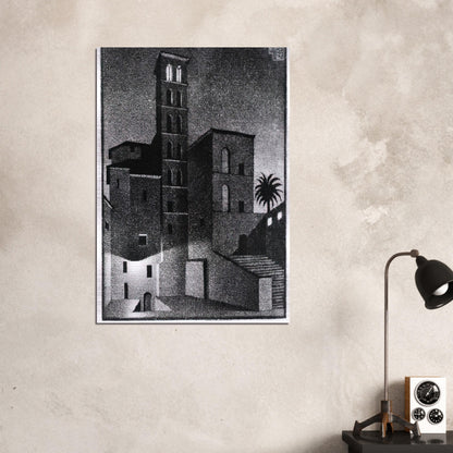 ESCHER (27) - MC Escher Brushed Aluminum Print - 70x100 cm / 28x40 inches | MC Escher Aluminum Print | MC Escher Prints