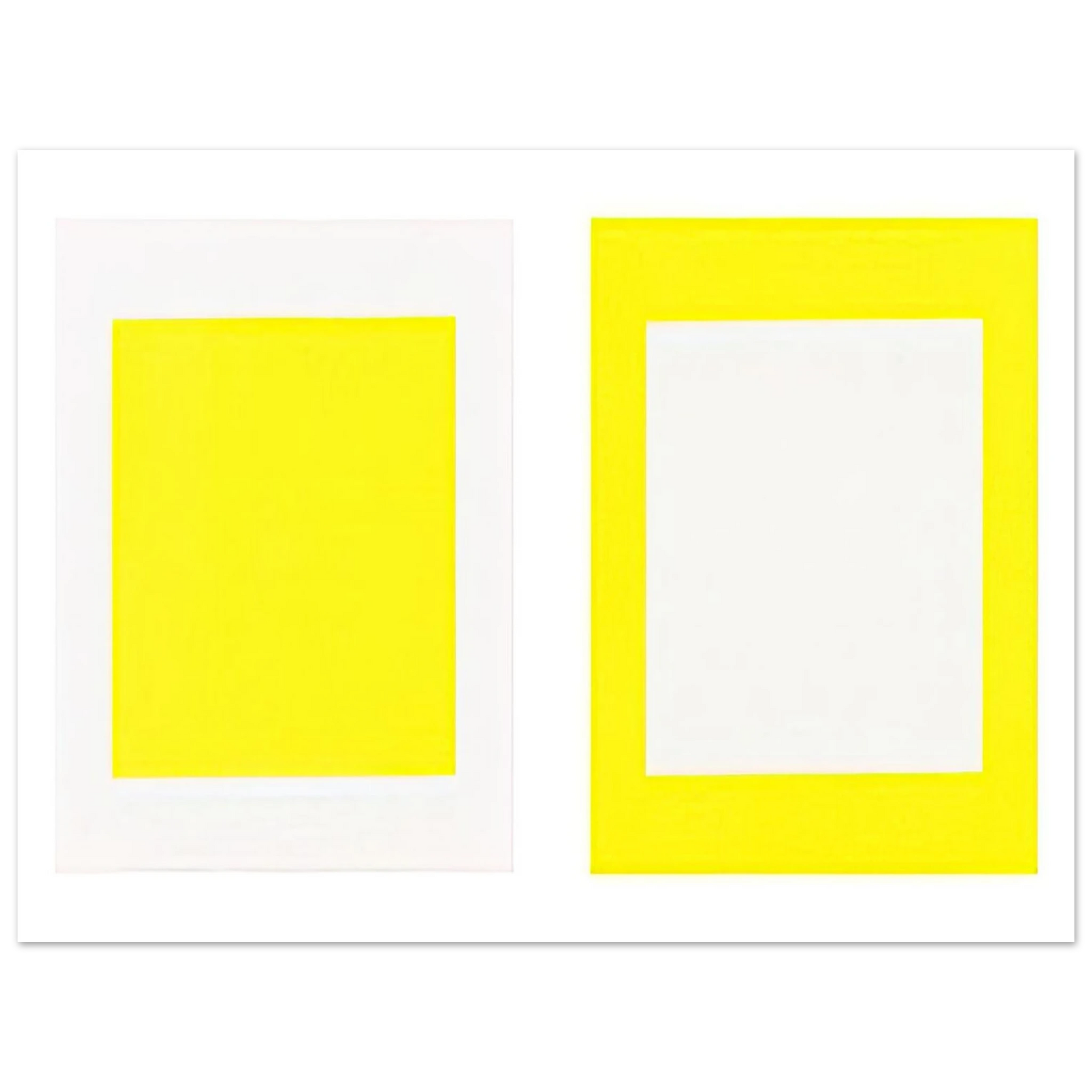 Donald Judd - Untitled Cadmium Yellow Light - 1990 Fine Art Poster - Default Title