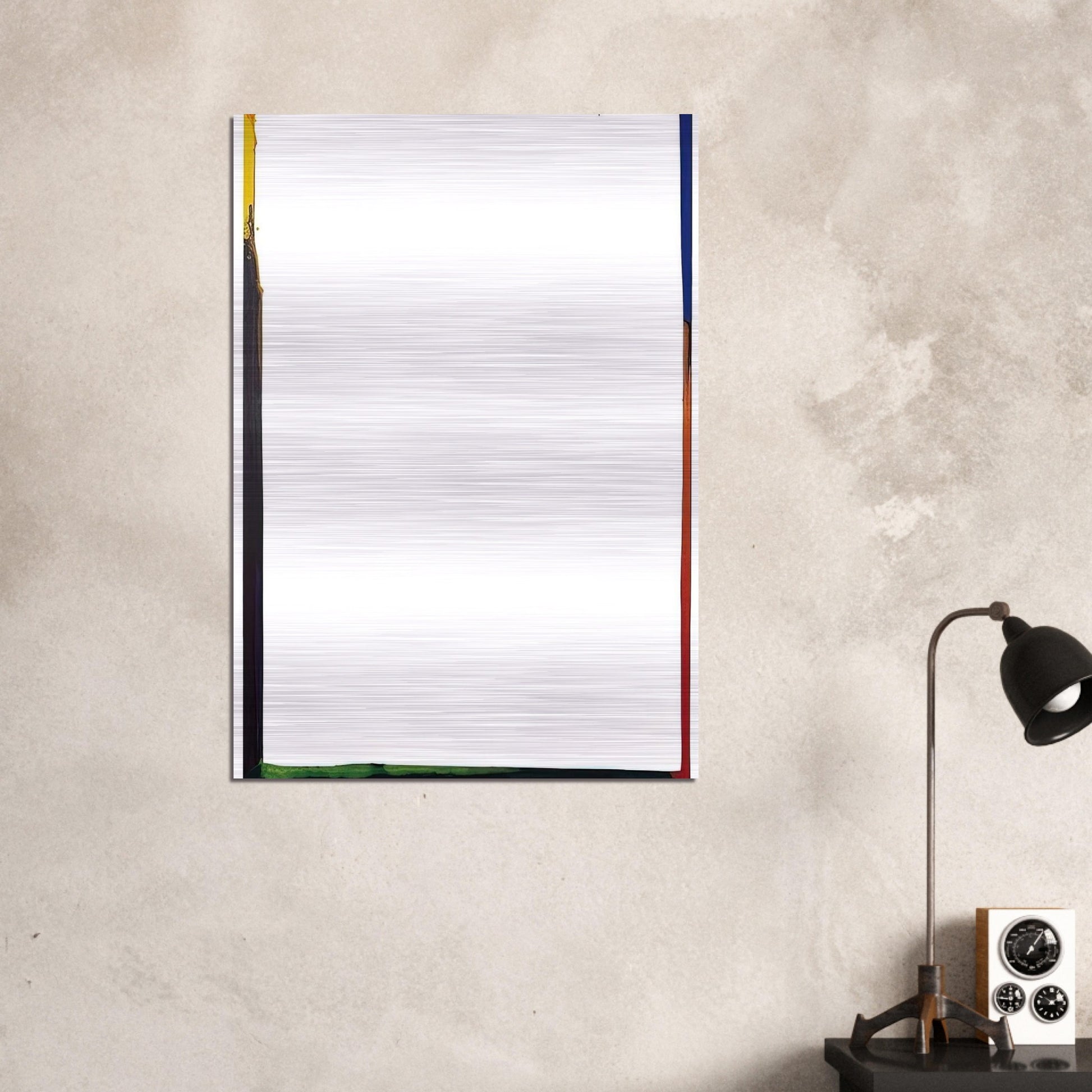 Acrylic on canvas - Sam Francis Brushed Aluminum Print - 70x100 cm / 28x40 inches | Sam Francis Aluminum Print | Sam Francis Prints