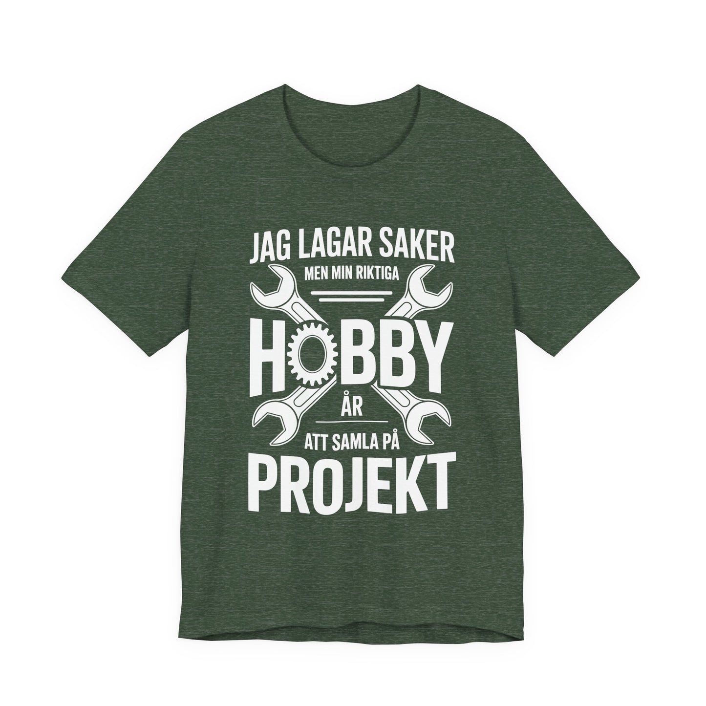 Progetto Hobby Tee - Camicia divertente fai-da-te per artigiani, regalo per l'uomo tuttofare, Festa del Papà, abbigliamento casual, abbigliamento da officina