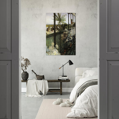 Afternoon in Nantucket - Childe Hassam Brushed Aluminum Print - 70x100 cm / 28x40 inches | Childe Hassam Aluminum Print | Childe Hassam Prints