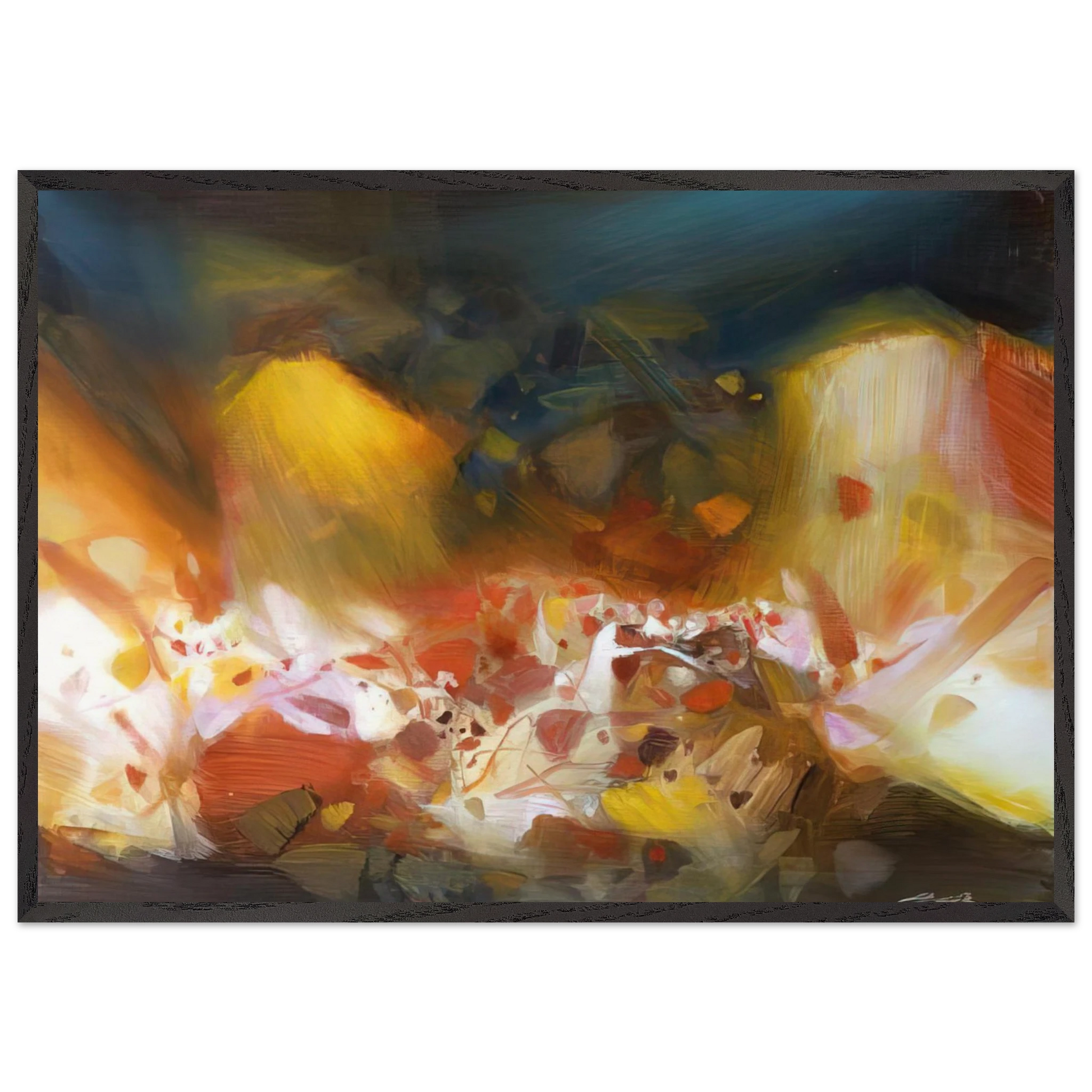 VIE MULTIPLI E 2005 - Chu teh Chun Framed Art Print – Black Wooden Frame - Default Title - -Framed Art Print