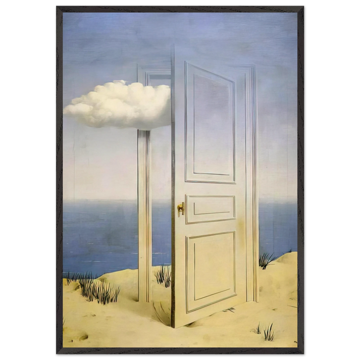 THE VICTORY 1939 - Rene Magritte 70x100 cm / 28x40 inches Framed Art Print – Black Wooden Frame