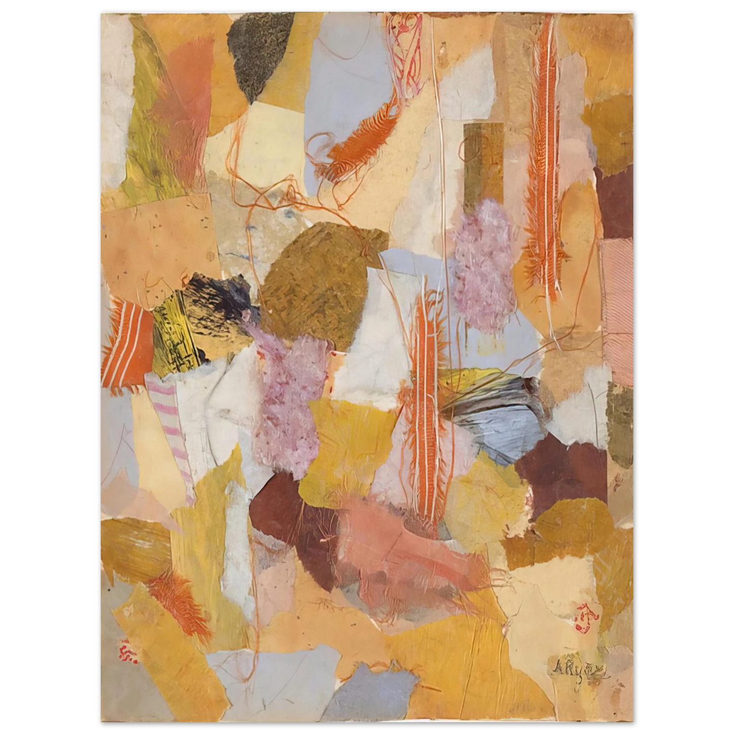 Anne Ryan - Number 650 - 1953 Fine Art Poster - Default Title