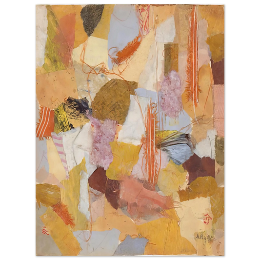 Anne Ryan - Number 650 - 1953 Fine Art Poster - Default Title