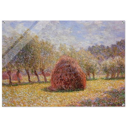 Haystacks at Giverny - claude monet Acrylic Print - 70x100 cm / 28x40″ inches