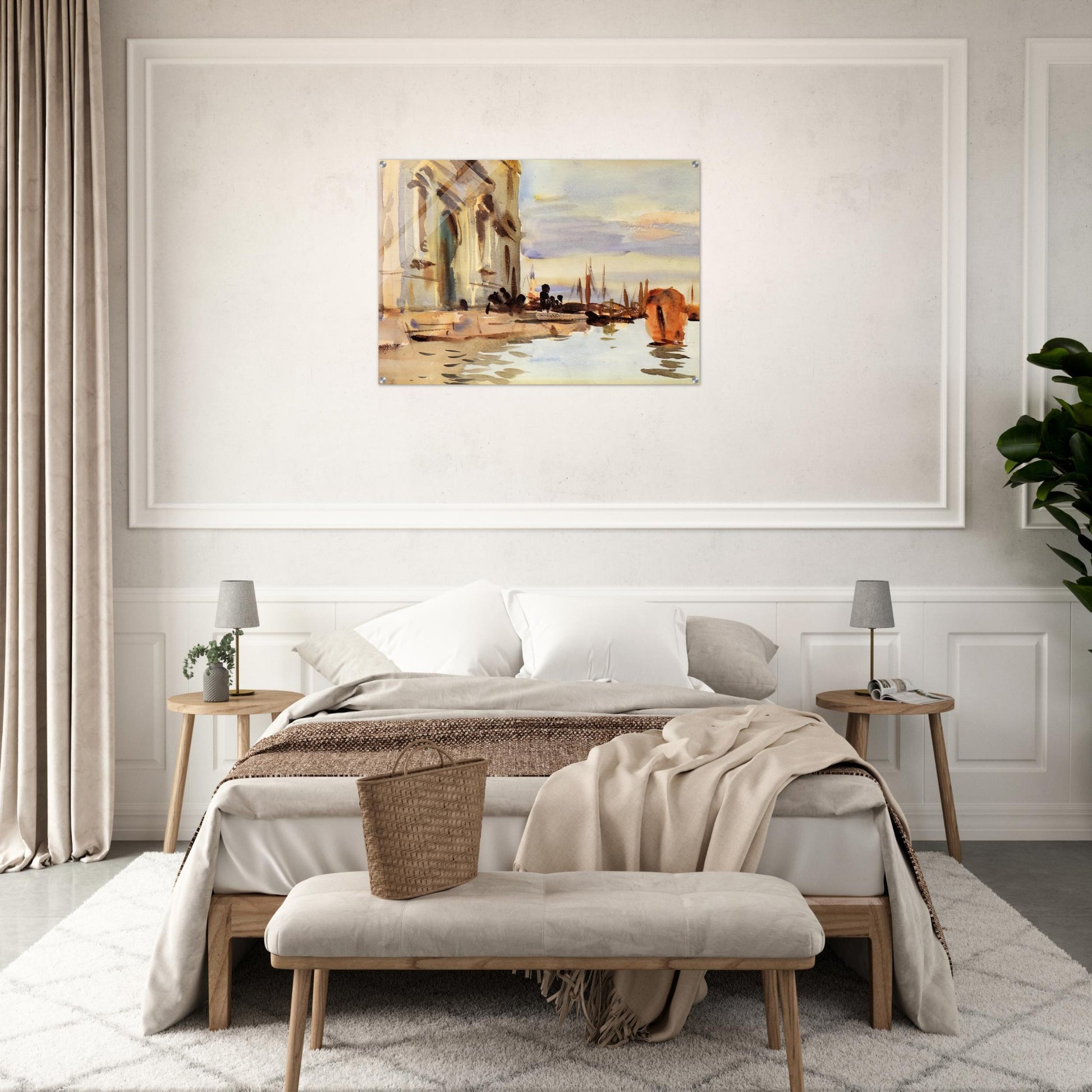 Spirito Santo, Saattera - John Singer Sargent Acrylic Print - 70x100 cm / 28x40″ inches