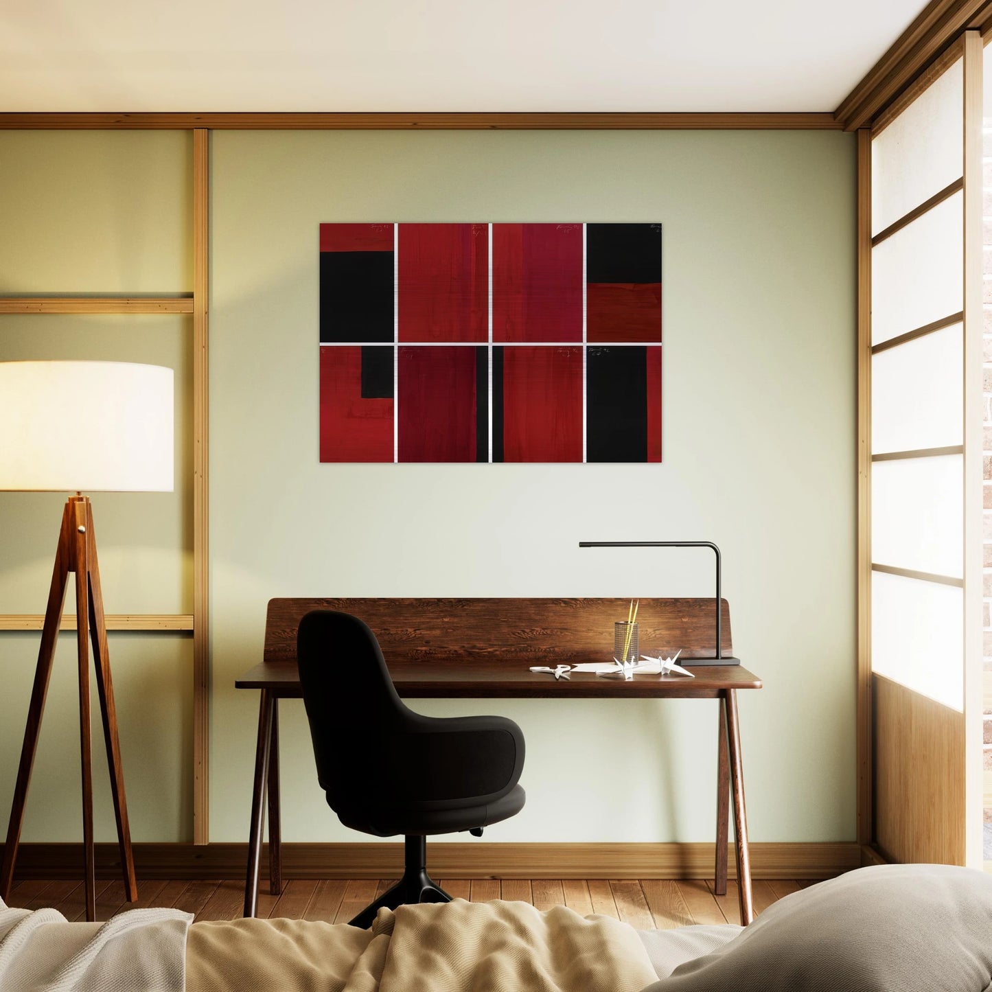 Untitled in 8 Parts - 1992 - Gunther Forg Brushed Aluminum Print - 70x100 cm / 28x40 inches | Gunther Forg Aluminum Print | Gunther Forg Prints