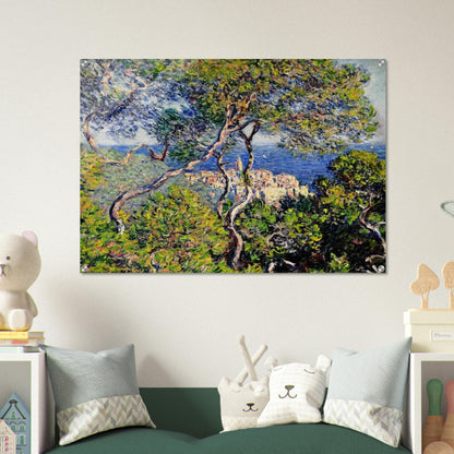 Bordighera - claude monet Acrylic Print - 70x100 cm / 28x40″ inches