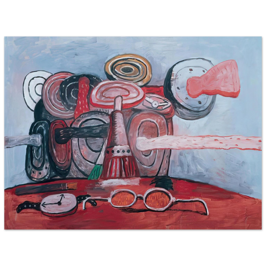Philip Guston - AS IT GOES Fine Art Poster - Default Title