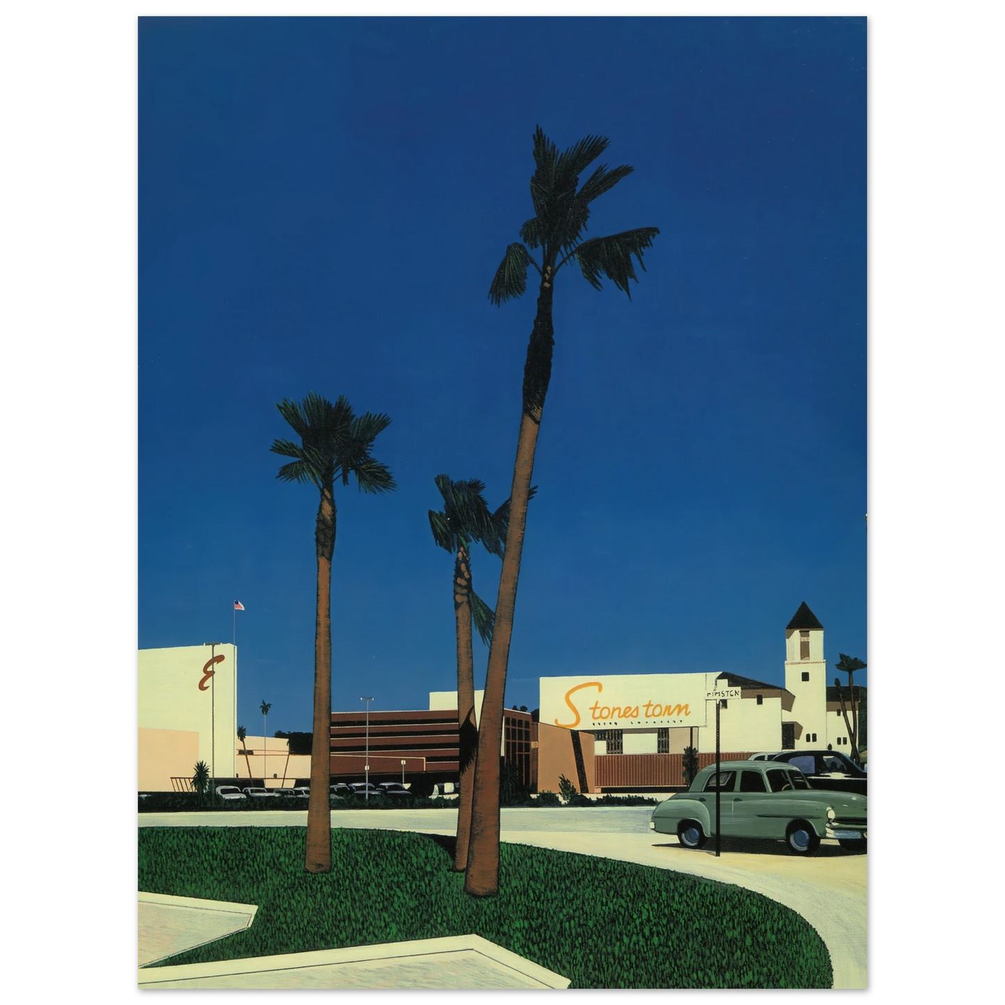 Hiroshi Nagai - In the beginning IV Mall Wall Art - 21x29.7 cm / 8x12" - Fine Art Poster - -