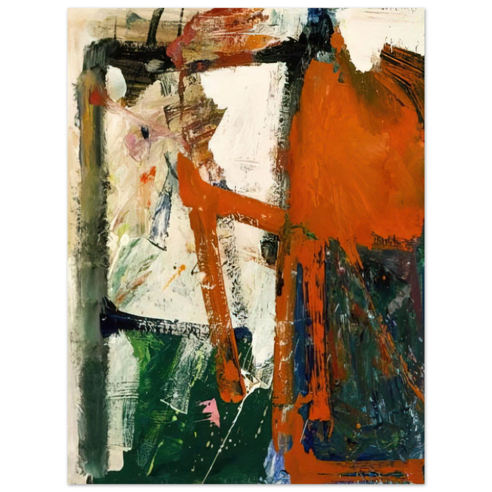 Hassel Smith - Up Mousehole - 1962  75x100 cm / 30x40inches Fine Art Poster