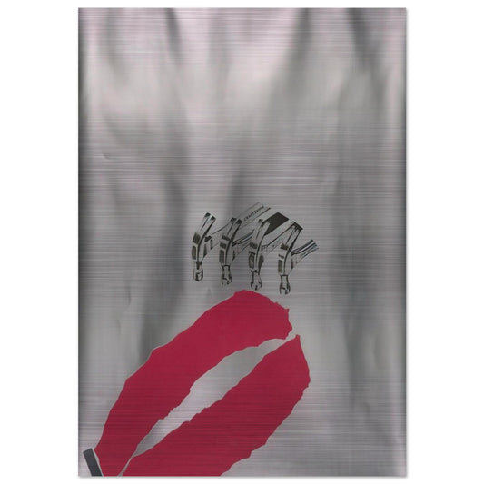 TOOL BOX 4 1966 - Jim Dine Brushed Aluminum Print - 70x100 cm / 28x40 inches | Jim Dine Aluminum Print | Jim Dine Prints