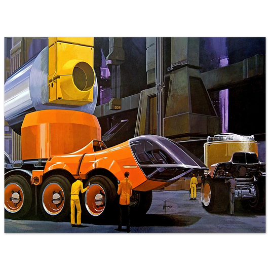 Syd Mead - Syd Mead Fine Art Poster - Default Title
