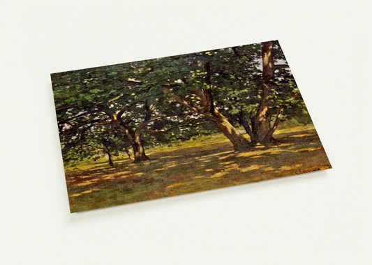 Fontainebleau Forest By claude monet Pack of 10 Post Cards | claude monet Post Cards | A6 (10.5 x 14.8 cm) - 4.1 x 5.8 inches