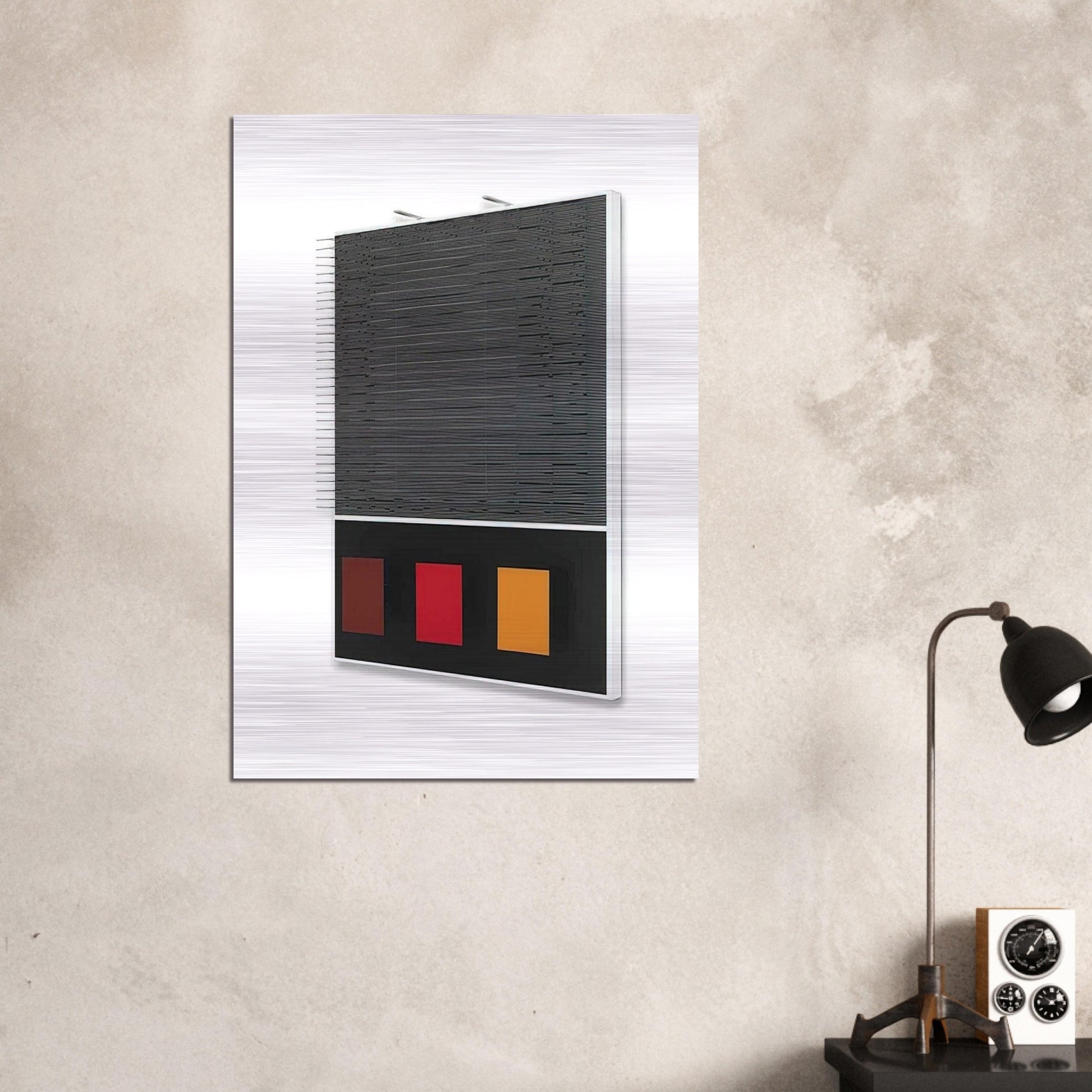 TES GRANDES Y PEQUENAS 1999 - Jesus Rafael Soto Brushed Aluminum Print - 70x100 cm / 28x40 inches | Jesus Rafael Soto Aluminum Print | Jesus Rafael Soto Prints