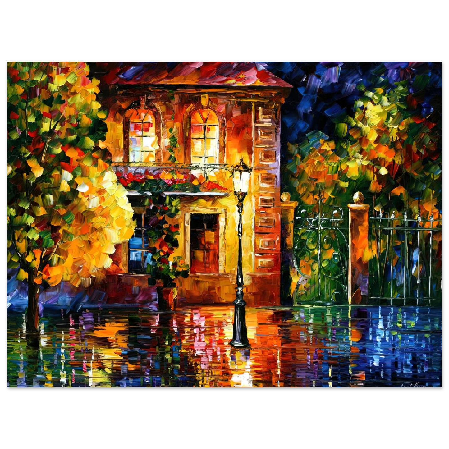 Leonid Afremov - Leonid Afremov Fine Art Poster - 13x18 cm / 5x7 inches