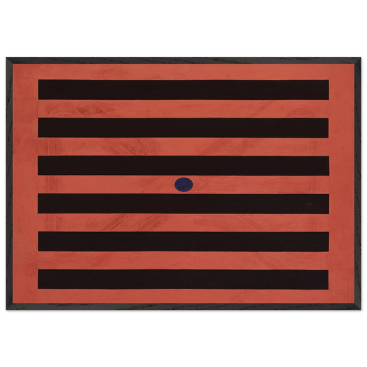 Untitled - 1961 N4 - Donald Judd Framed Art Print – Black Wooden Frame - Default Title - -Framed Art Print