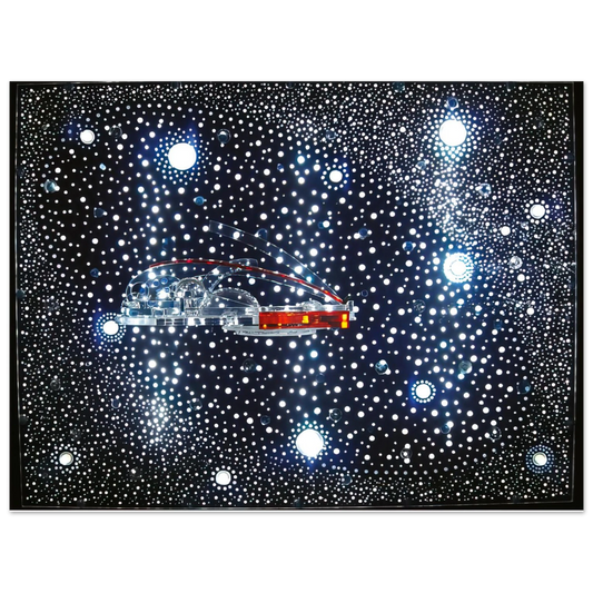 Gyula Kosice - Constellation and Habitat of the Hydrospatial City, - 1973 Fine Art Poster - Default Title