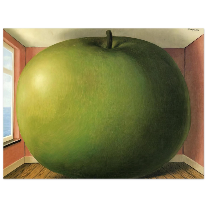 Rene Magritte - THE LISTENING ROOM 1952  75x100 cm / 30x40inches Fine Art Poster