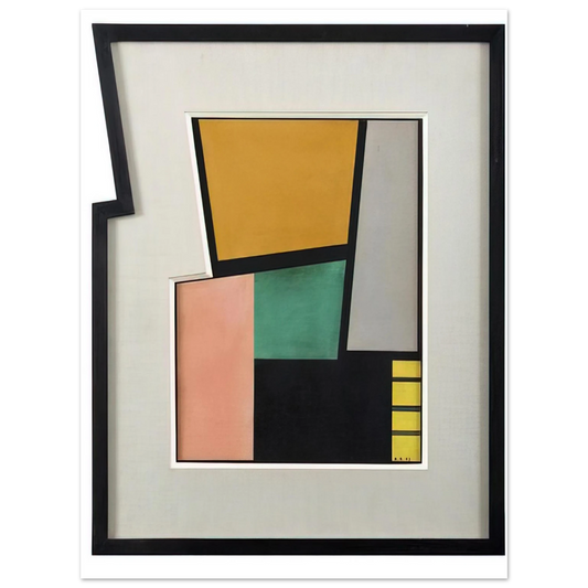 Carmelo Arden Quin - Négal - 1943 Fine Art Poster - Default Title