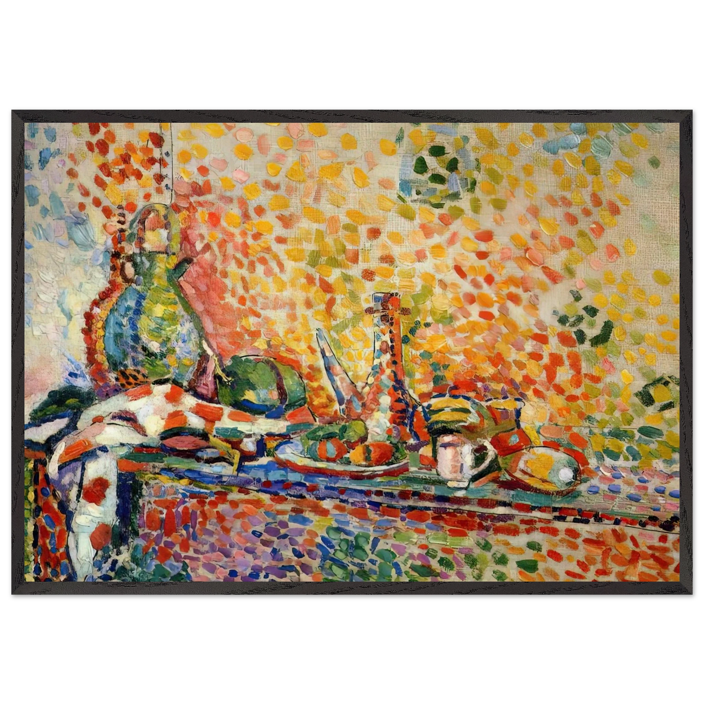 STILL LIFE 11 - Henri Matisse Framed Art Print – Black Wooden Frame - Default Title - -Framed Art Print