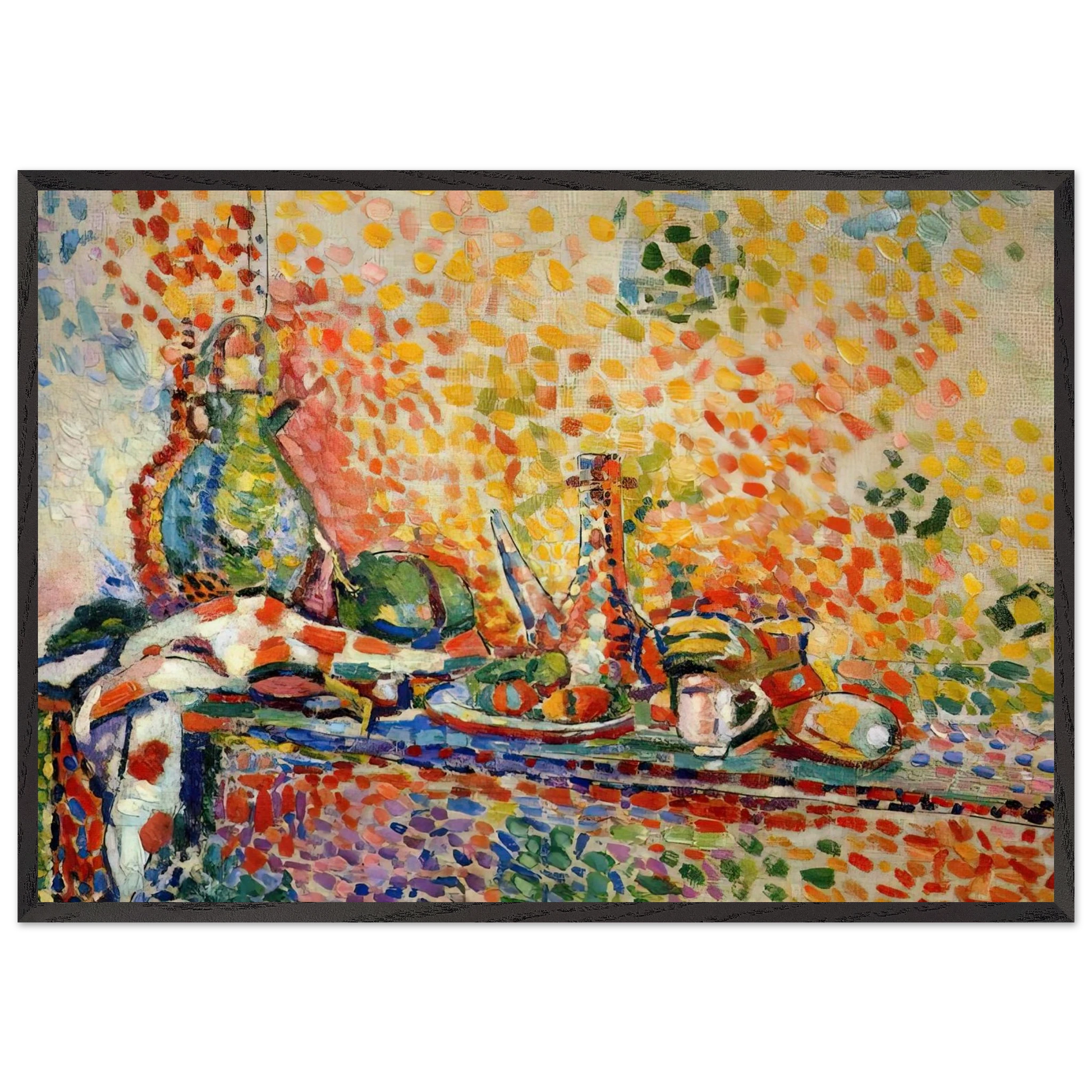 STILL LIFE 11 - Henri Matisse Framed Art Print – Black Wooden Frame - Default Title - -Framed Art Print