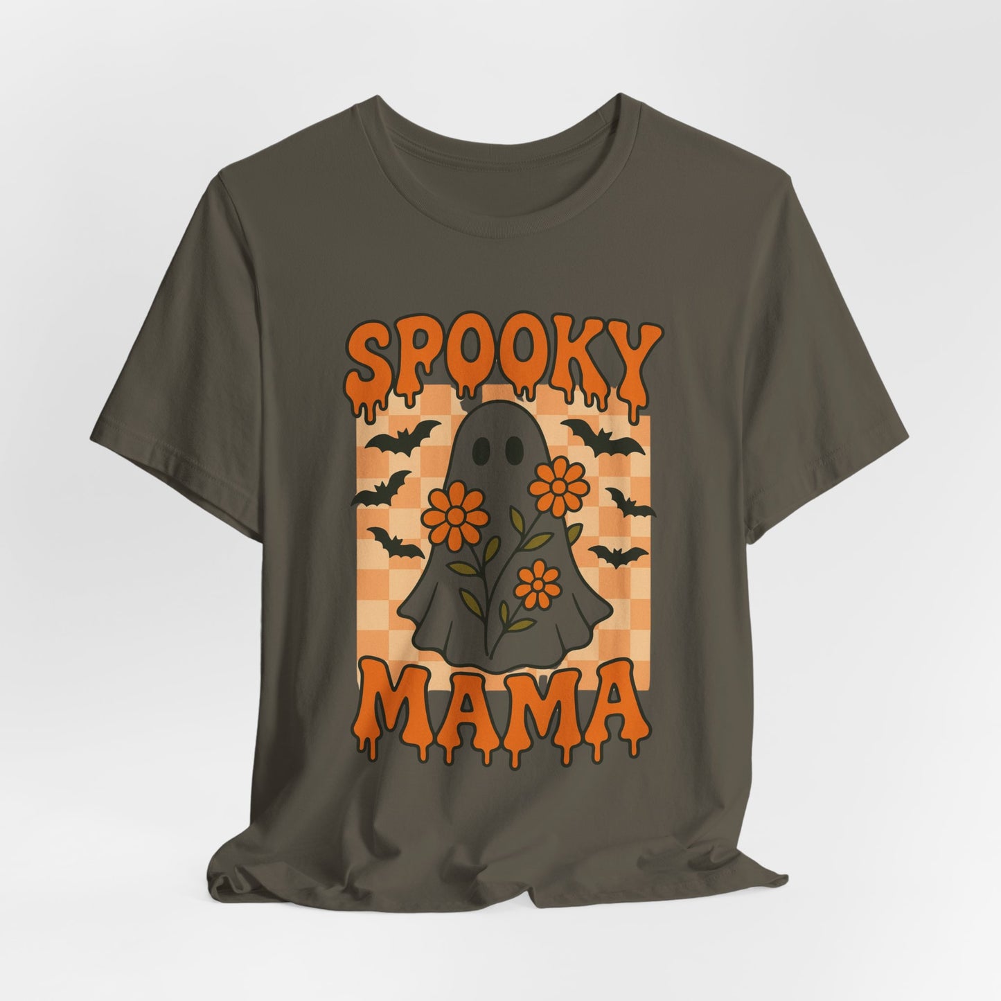 Mamma Spettrale Groovy Vintage Fantasma Halloween Mamma Madre