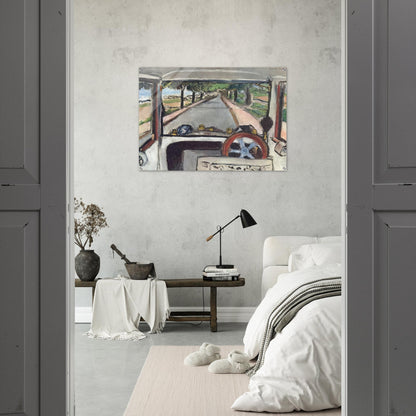 THE WINDSHIELD 1917 0 - Henri Matisse Acrylic Print - 70x100 cm / 28x40″ inches | Henri Matisse Wall Art | Henri Matisse Prints