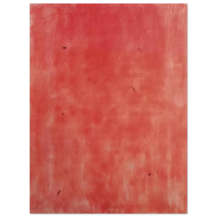 Raoul De Keyser - Avondrood evening Glow - 1992  75x100 cm / 30x40inches Fine Art Poster