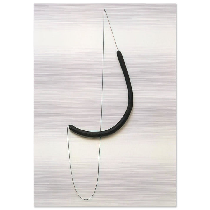 UNTITLED 1966 1 - Eva Hesse Brushed Aluminum Print - 70x100 cm / 28x40 inches | Eva Hesse Aluminum Print | Eva Hesse Prints