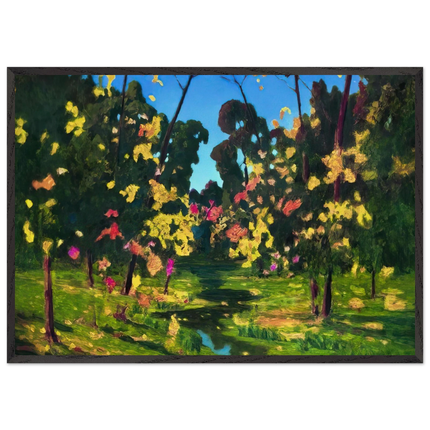 Autumn N3 - Arkhyp Kuindzhi Framed Art Print – Black Wooden Frame - Default Title - -Framed Art Print