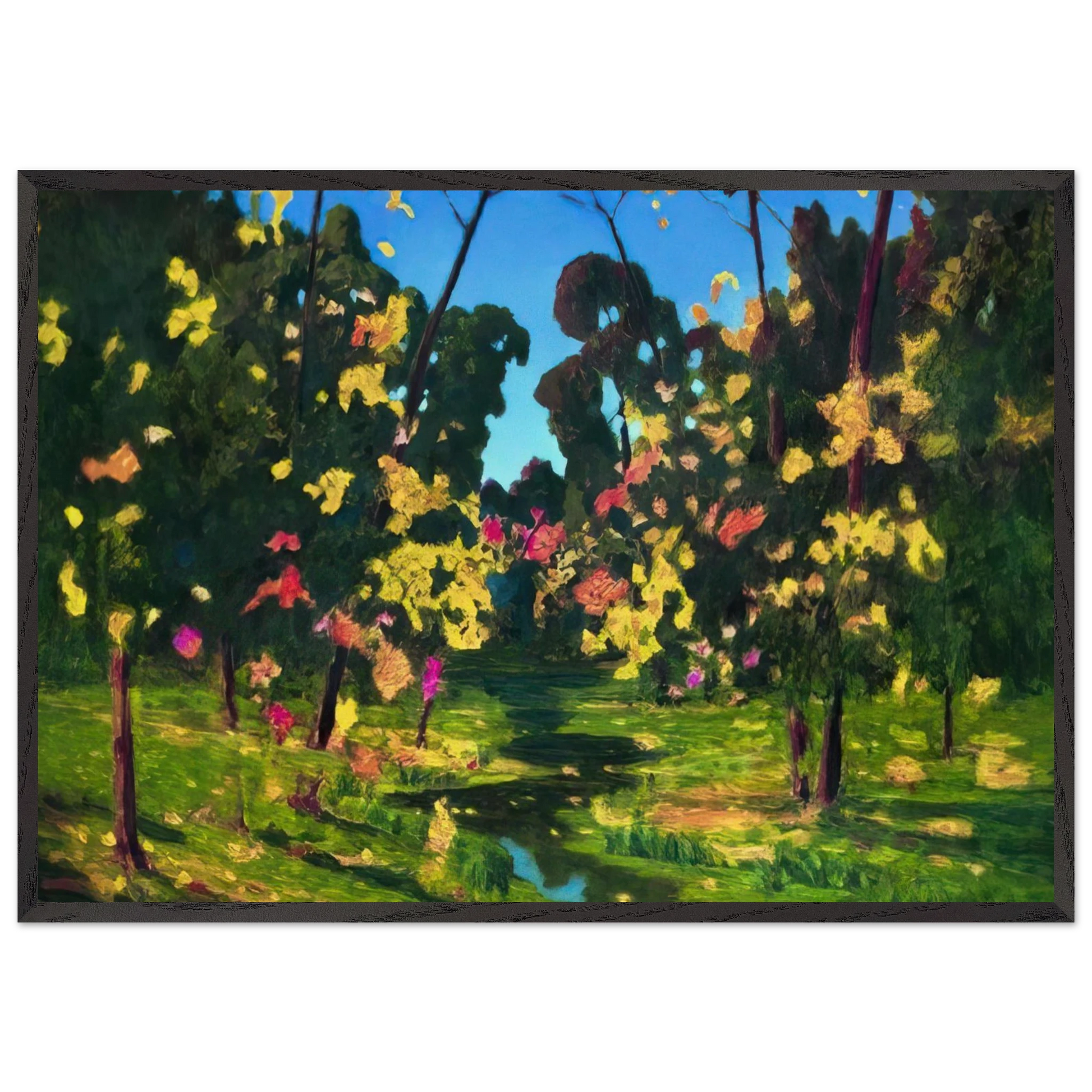 Autumn N3 - Arkhyp Kuindzhi Framed Art Print – Black Wooden Frame - Default Title - -Framed Art Print