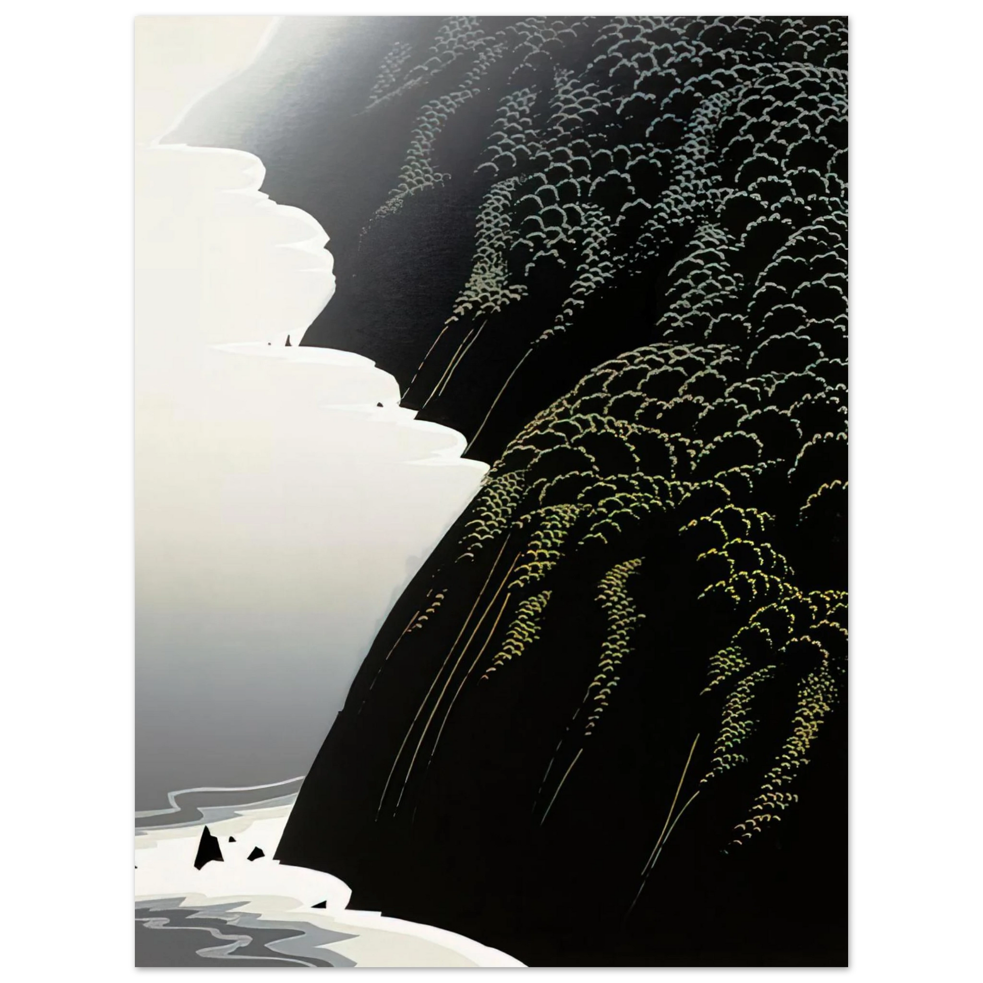 Eyvind Earle - California Coast Fine Art Poster - Default Title