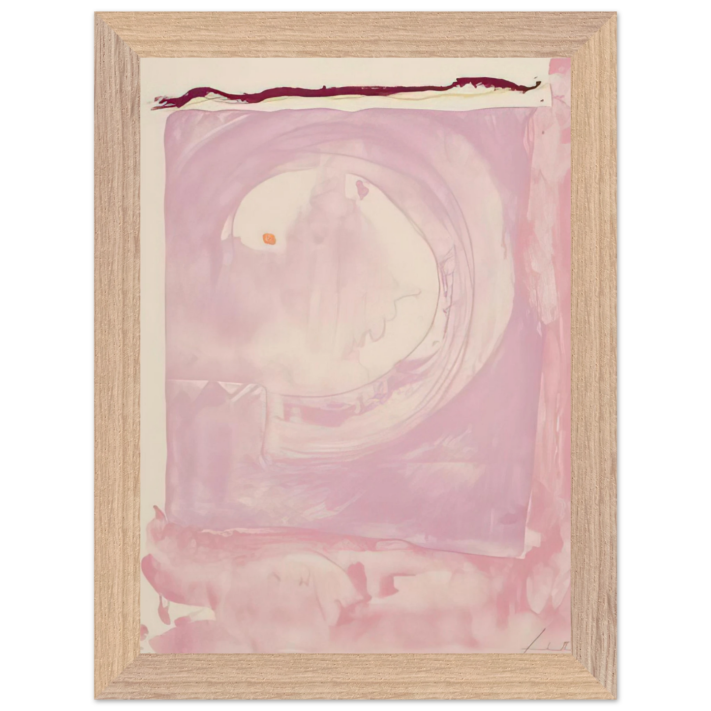 Helen Frankenthaler - Reflections IX - 1995 Wall art - A1 (59.4 x 84.1  cm) - Fine Art Poster - -