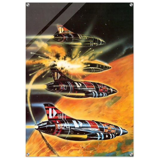 Chris Foss - Chris Foss Acrylic Print - 70x100 cm / 28x40″ inches | Chris Foss Wall Art | Chris Foss Prints