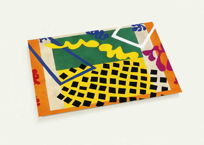 CUT OUTS 3 By Henri Matisse Pack of 10 Post Cards | Henri Matisse Post Cards | A6 (10.5 x 14.8 cm) - 4.1 x 5.8 inches