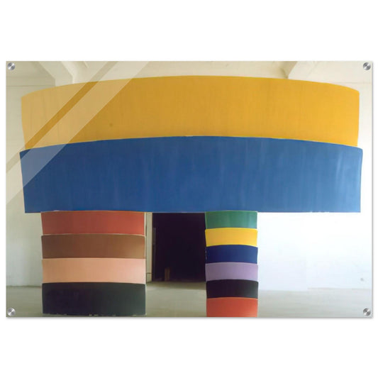 Entrance - 1972 - Ron Gorchov Acrylic Print - 70x100 cm / 28x40″ inches